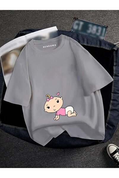 BENROMA TRUDNA ŠTAMPANA MAJICA