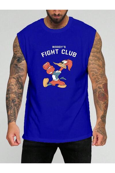 DM DOLCE MORE TRICO FĂRĂ MÂNECĂ IMPRIMAT FIGHT CLUB