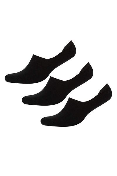 DeFacto Ανδρικές 3 τεμαχίων Basic Flat κάλτσες μπαλαρίνας K5310az21sp