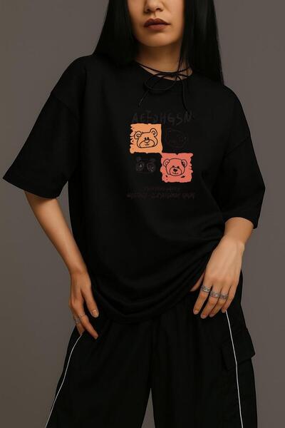 DM DOLCE MORE TRIUC DE Mărime mare UNISEX CU IMprimare BEAR