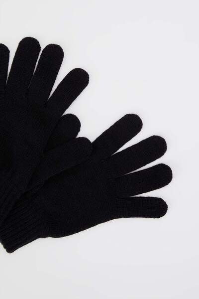 DeFacto Men's Basic Knitwear Gloves L9301Az21Wn