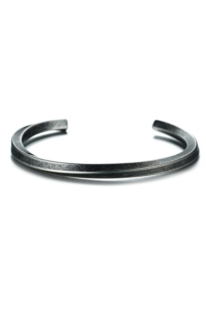 Chavin Retro Kelepçe Dizayn Çelik Erkek Bileklik du25rt