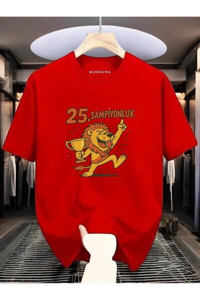 BENROMA Unisex μπλουζάκι με στάμπα πρωταθλήματος