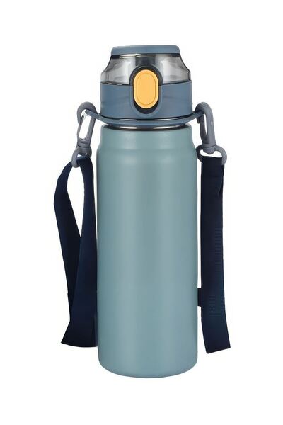 Weather Forecast زجاجة مياه سعة 304 لتر من الفولاذ باللون الأزرق سعة 800 مل م...