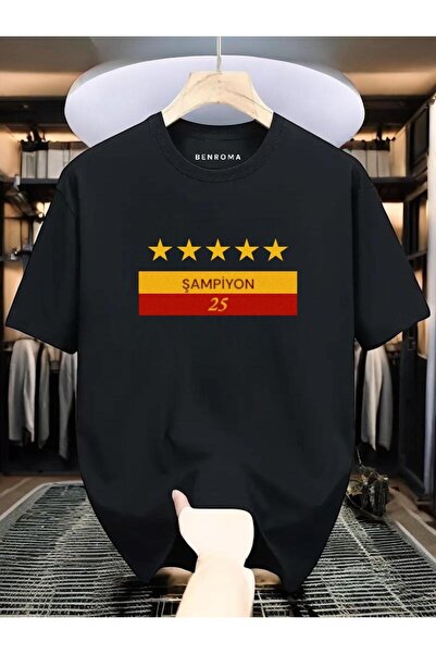 E-ROMA Μπλουζάκι Champion 25 με στάμπα Unisex