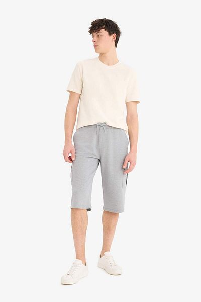 DeFacto Regular Fit Basic Capri Shorts T4693Az21Sm