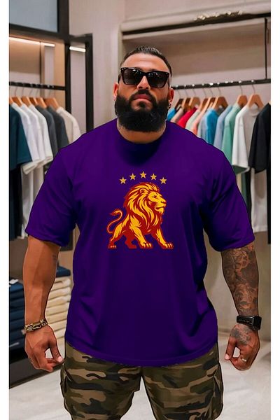 BENROMA 1 T-Shirt Gift for Purchases of 6 or More in Cart - Champion Lion Printed Unisex T-Shirt