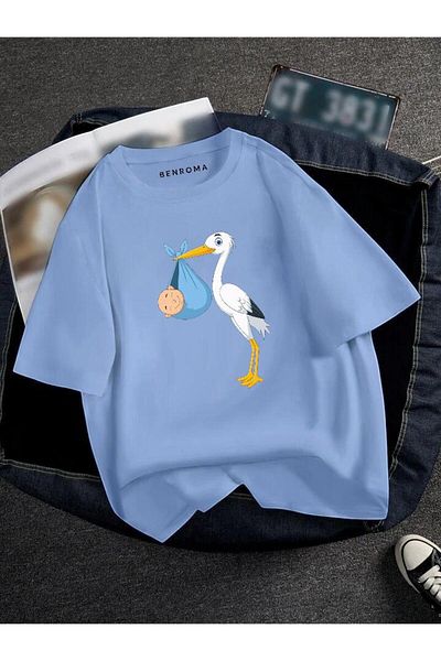 BENROMA Pregnant Printed T-Shirt