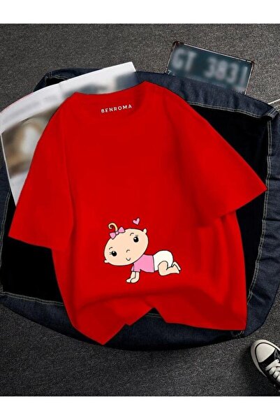 BENROMA TRUDNA ŠTAMPANA MAJICA