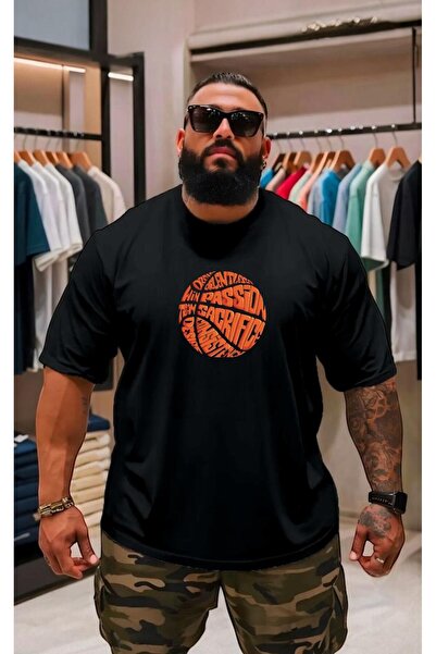 DM DOLCE MORE ФУТБОЛКА З ПРИНТОМ УНІСЕКС ВЕЛИКОГО РОЗМІРУ