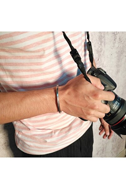 Chavin Retro Kelepçe Dizayn Çelik Erkek Bileklik du25rt