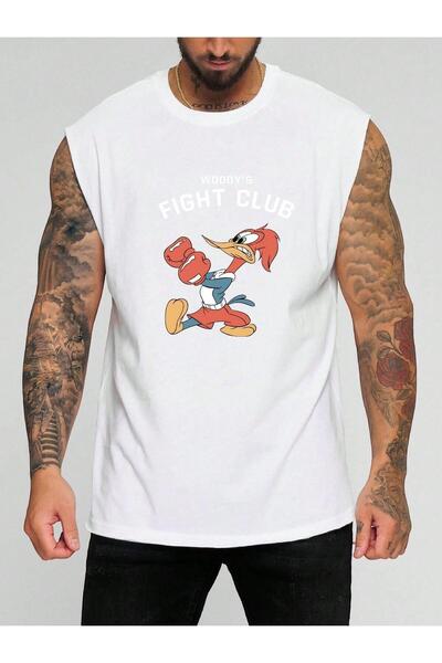 DM DOLCE MORE TRICO FĂRĂ MÂNECĂ IMPRIMAT FIGHT CLUB