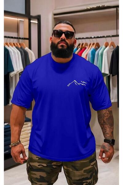 DM DOLCE MORE تي شيرت للجنسين مطبوع مقاس كبير