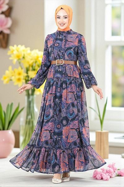 BENROMA ROCHIE ȘIFONĂ CU MODEL