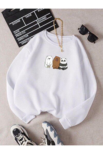 DM DOLCE MORE Hanorac unisex pentru copii, cu 3 fire, din bumbac pieptănat, c...