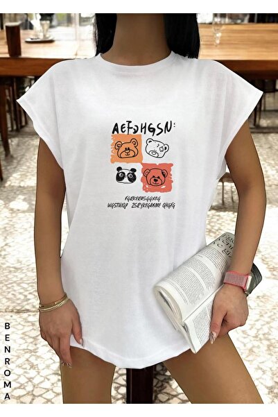 BENROMA Majica bez rukava Štampana