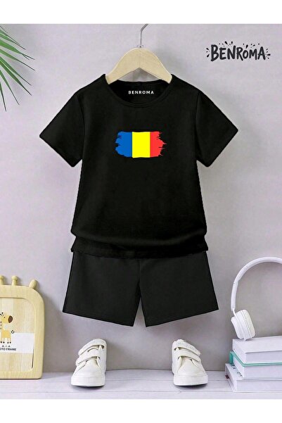 BENROMA Unisex set dječjih šortsa - Sa printom karaktera