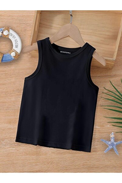 BENROMA Baskılı Kolsuz Çocuk Tişört