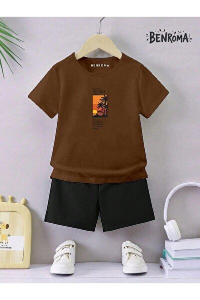 BENROMA Unisex set dječjih šortsa - Sa printom karaktera