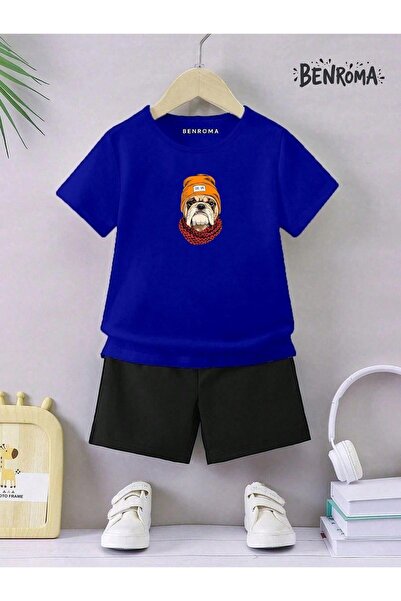 BENROMA Дитячі шорти унісекс з принтом на костюмі з персонажем