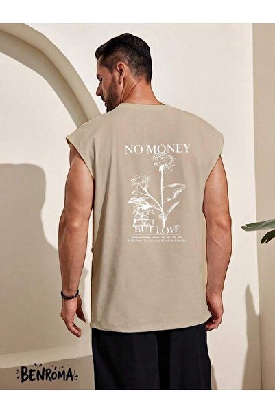 BENROMA Nema novca, ali ima ljubavi Štampano Majica bez rukava