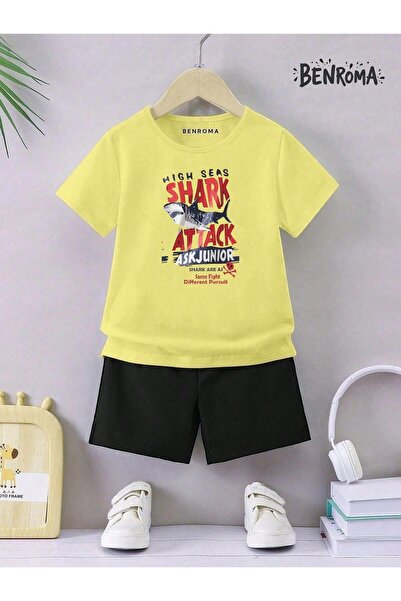 BENROMA Unisex set dječjih šortsa - Sa printom karaktera