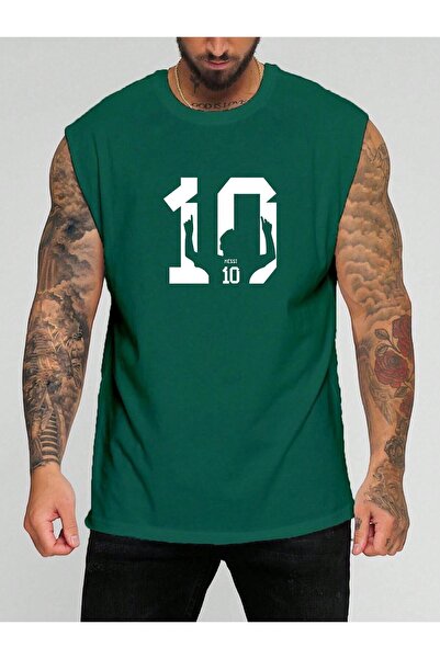 E-ROMA Tricou fără mâneci cu imprimeu pentru jucător de fotbal