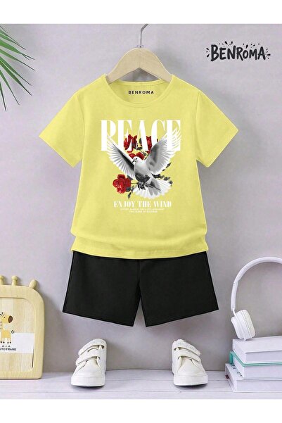 BENROMA Unisex set dječjih šortsa - Sa printom karaktera