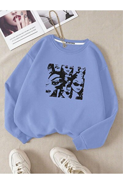 DM DOLCE MORE Hanorac unisex pentru copii, cu 3 fire, din bumbac pieptănat, c...