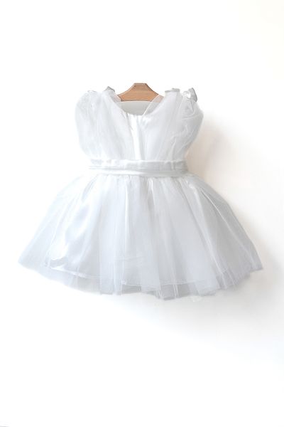 Baby Animals Baby Girl Girl Child Birthday Party Wedding Dress Balloon Bow Tulle Tutu Lined