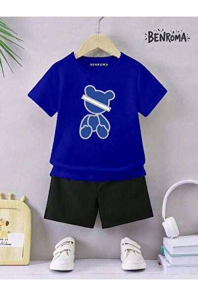 BENROMA Unisex set dječjih šortsa - Sa printom karaktera