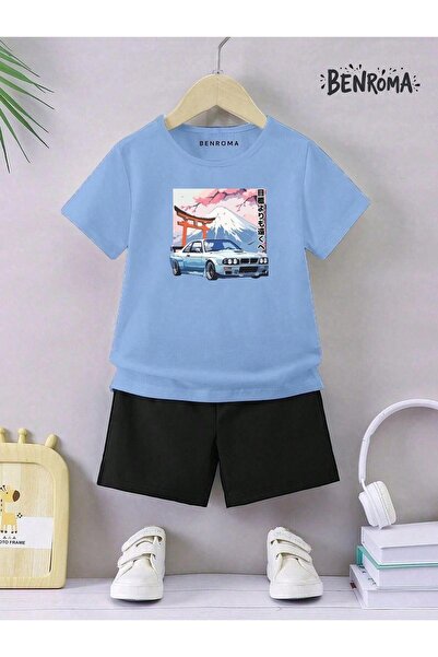 BENROMA Unisex set dječjih šortsa - Sa printom karaktera