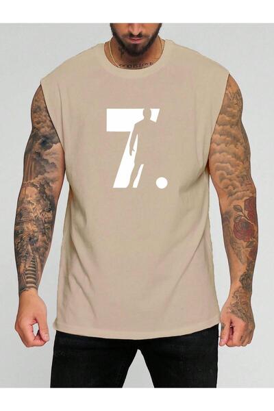 E-ROMA Tricou fără mâneci cu imprimeu pentru jucător de fotbal