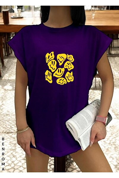 BENROMA Αμάνικο μπλουζάκι με στάμπα