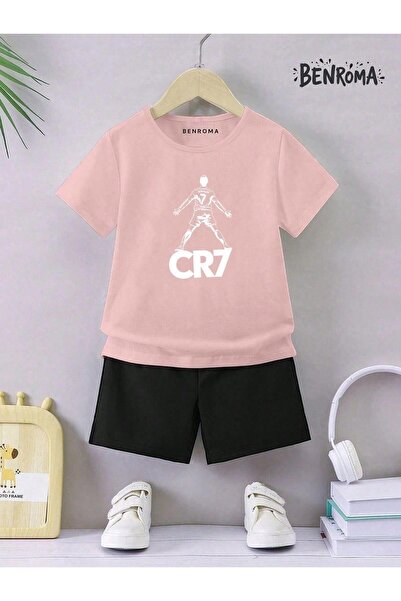 BENROMA Unisek dečiji šorc set - karakter štampan