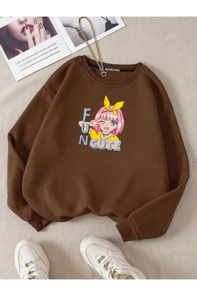 DM DOLCE MORE Hanorac unisex pentru copii, cu 3 fire, din bumbac pieptănat, c...