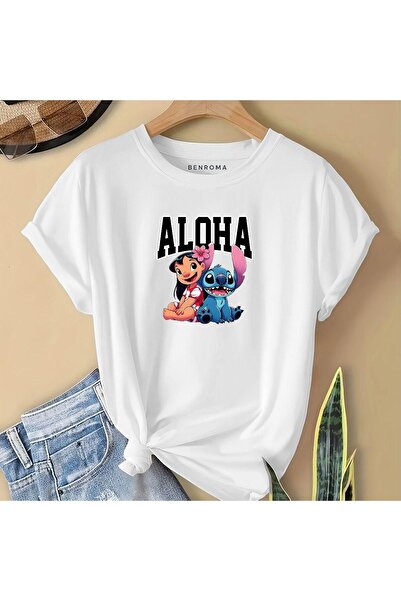 BENROMA Παιδικό μπλουζάκι με στάμπα Aloha