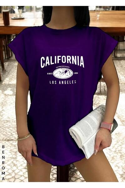 E-ROMA Tricou fără mâneci imprimat