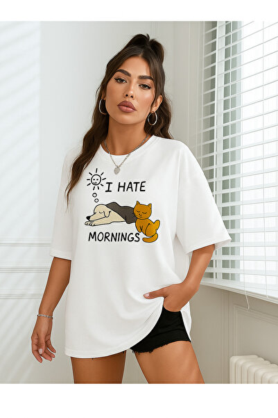BENROMA Cat Printed Unisex T-Shirt