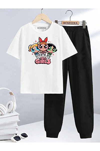 BENROMA Σετ παιδικές φόρμες με στάμπα χαρακτήρων
