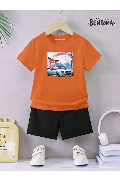 BENROMA Unisex set dječjih šortsa - Sa printom karaktera