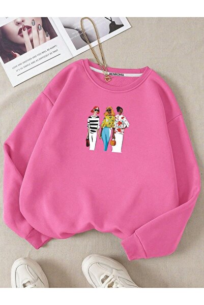 DM DOLCE MORE Hanorac unisex pentru copii, cu 3 fire, din bumbac pieptănat, c...