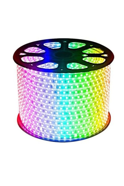 ŞANLEDCFR Rgb Hortum Esnek Şerit Led + 220v Fiş/2,3,4,5,10,15,20,25,50,100 Metre