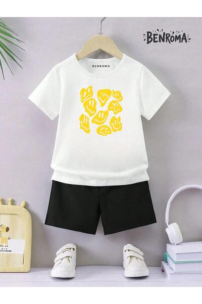 BENROMA Unisex set dječjih šortsa - Sa printom karaktera