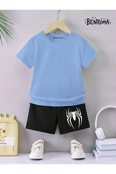 BENROMA Unisek dečiji šorc set - karakter štampan