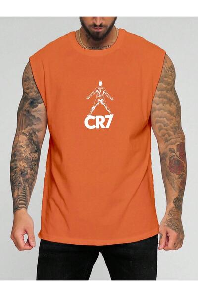 E-ROMA Tricou fără mâneci cu imprimeu pentru jucător de fotbal