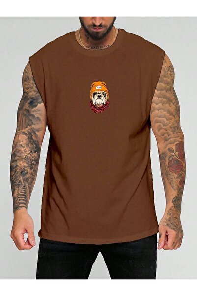 BENROMA Pas Taci Štampano Majica bez rukava