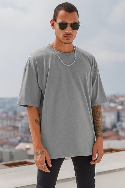 BENROMA 1 T-Shirt Is a Gift for Purchases of 6 or More in the Cart - Oversize T-Shirt