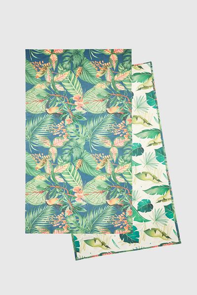 D'S Damat Ds Groom Green Beach Towel Microfiber 85X150 cm Super Absorbent Sand-Free Towel