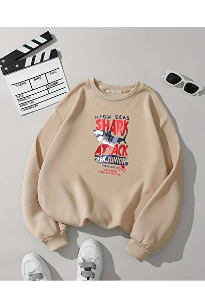 DM DOLCE MORE Hanorac unisex pentru copii, cu 3 fire, din bumbac pieptănat, c...